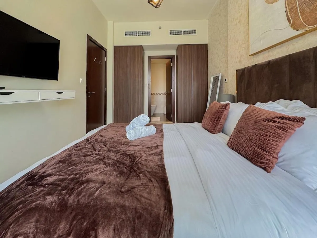 Lägenhet Bronzite 2-Bed Apt Central Dubai Canal Views