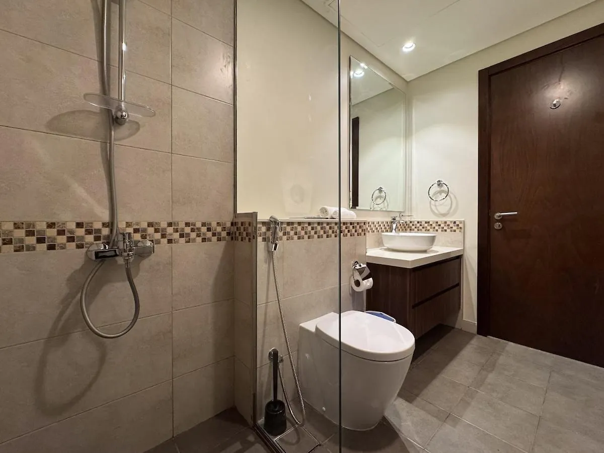 Bronzite 2-Bed Apt Central Dubai Canal Views Förenade Arabemiraten